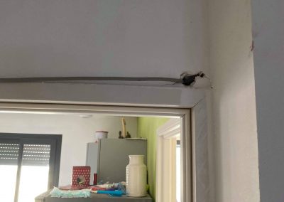 trou pour un passage de câble